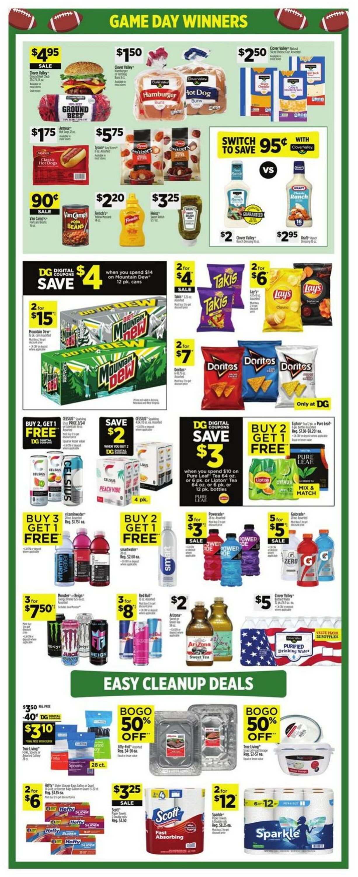 Catalogue Dollar General from 08/31/2025