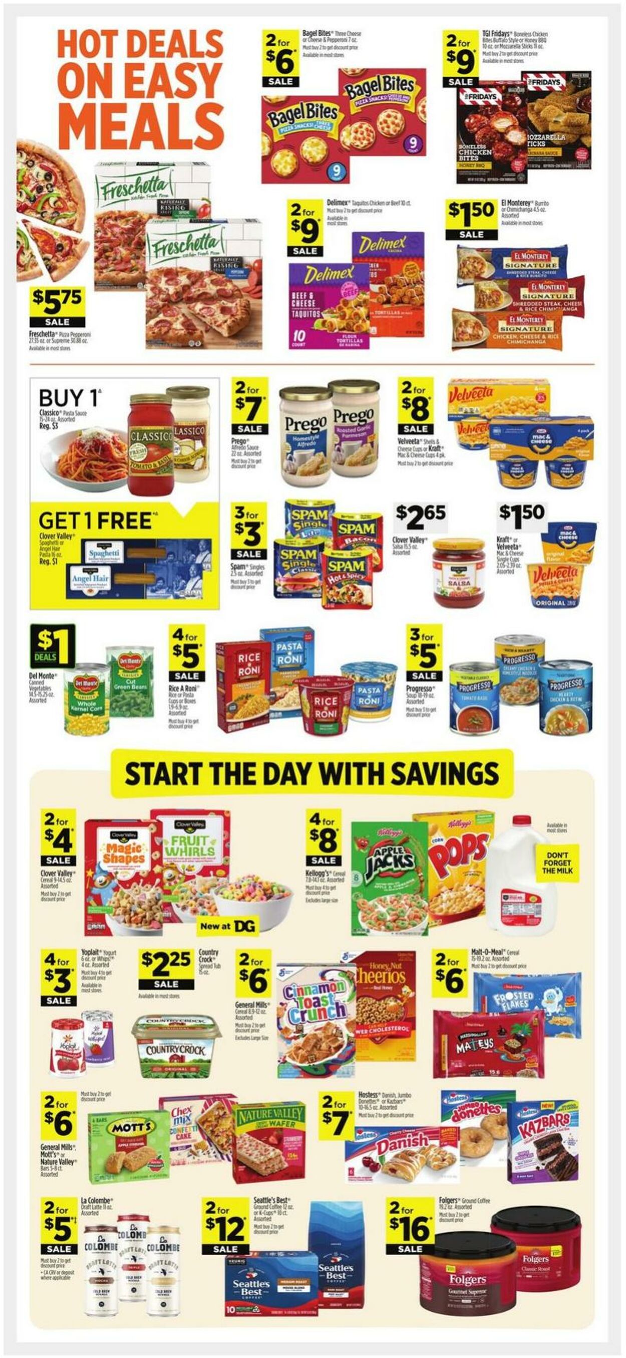 Catalogue Dollar General from 08/31/2025