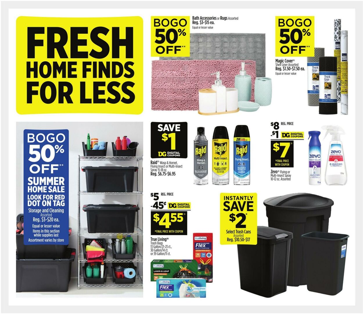 Catalogue Dollar General from 08/31/2025