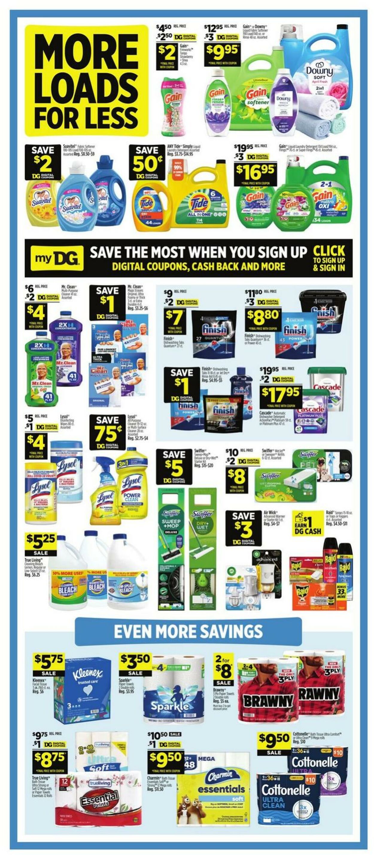 Catalogue Dollar General from 09/07/2025