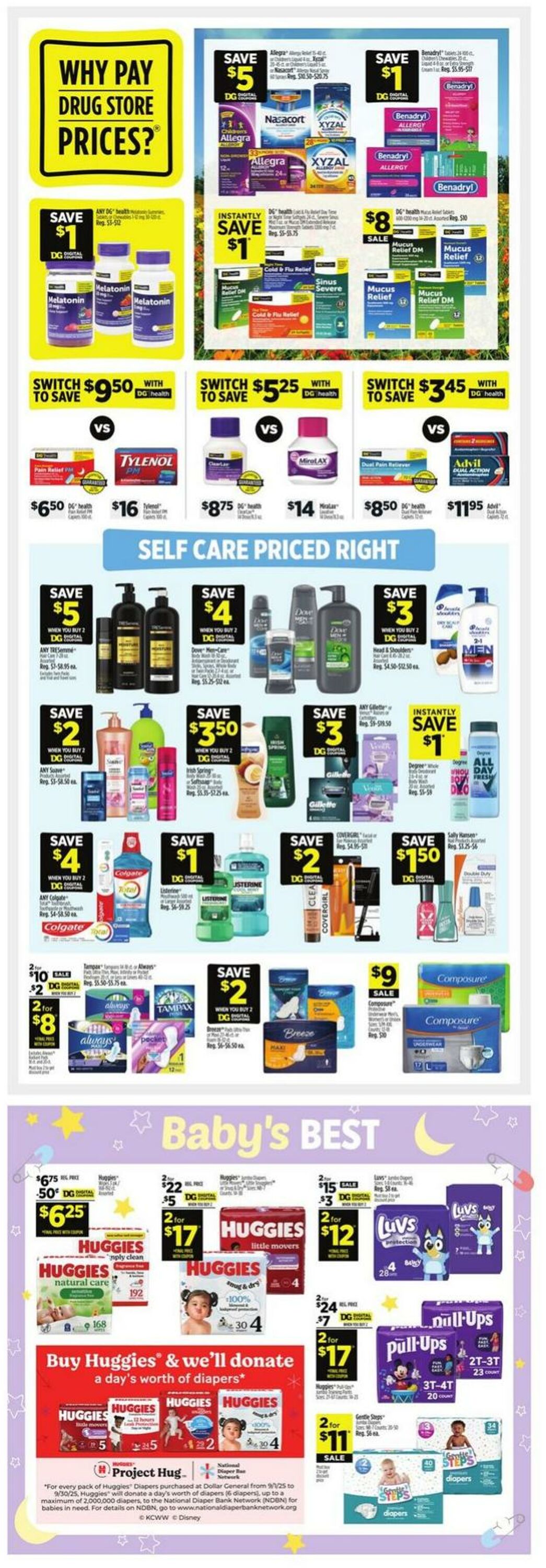 Catalogue Dollar General from 09/07/2025