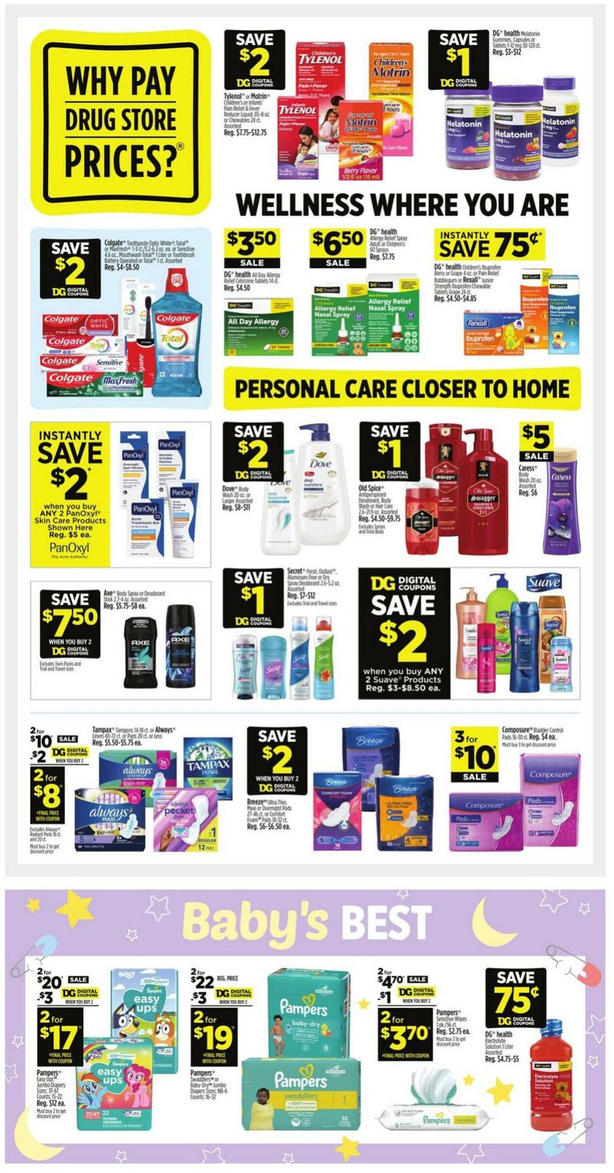 Catalogue Dollar General from 09/14/2025