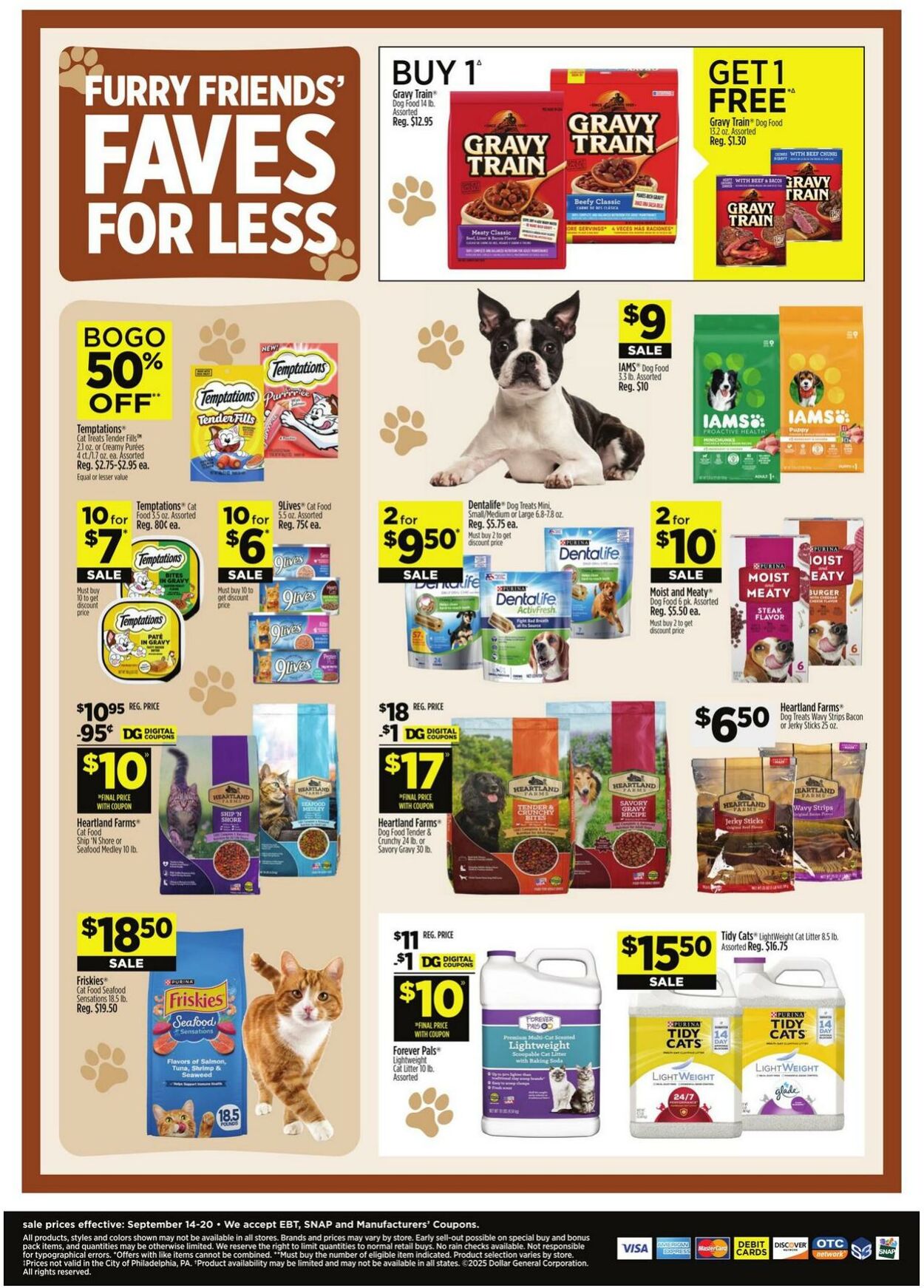 Catalogue Dollar General from 09/14/2025