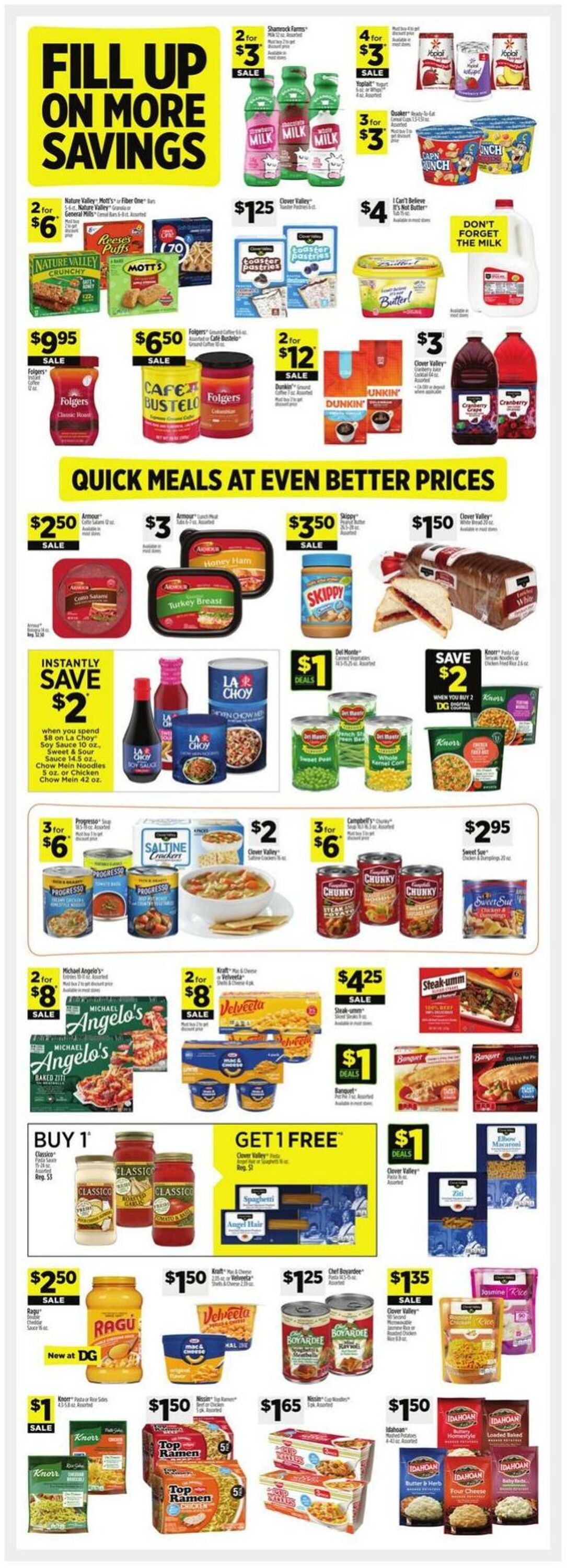 Catalogue Dollar General from 09/21/2025