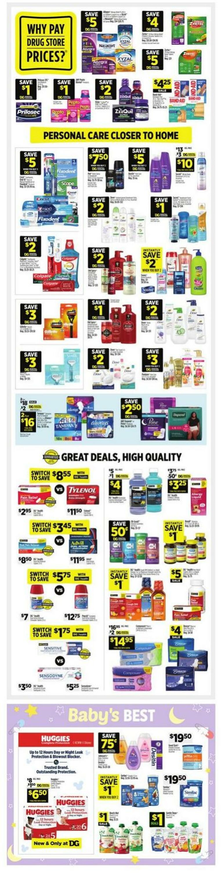 Catalogue Dollar General from 09/21/2025