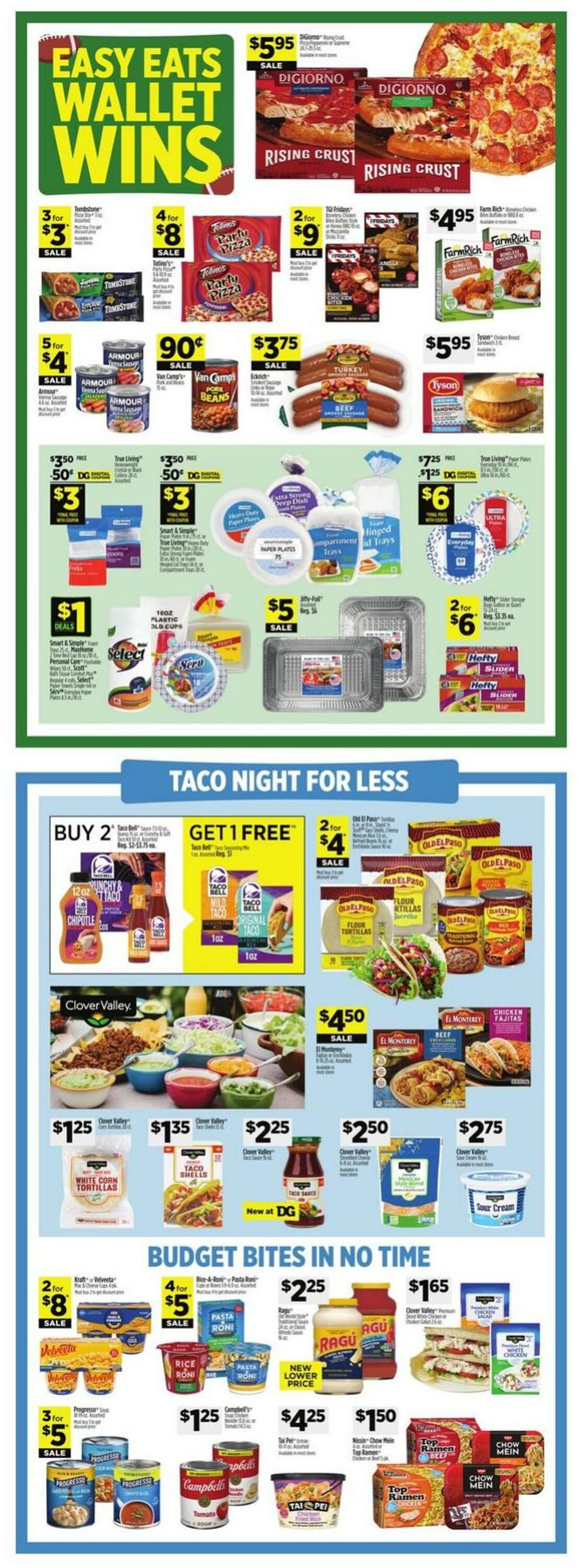 Catalogue Dollar General from 09/28/2025