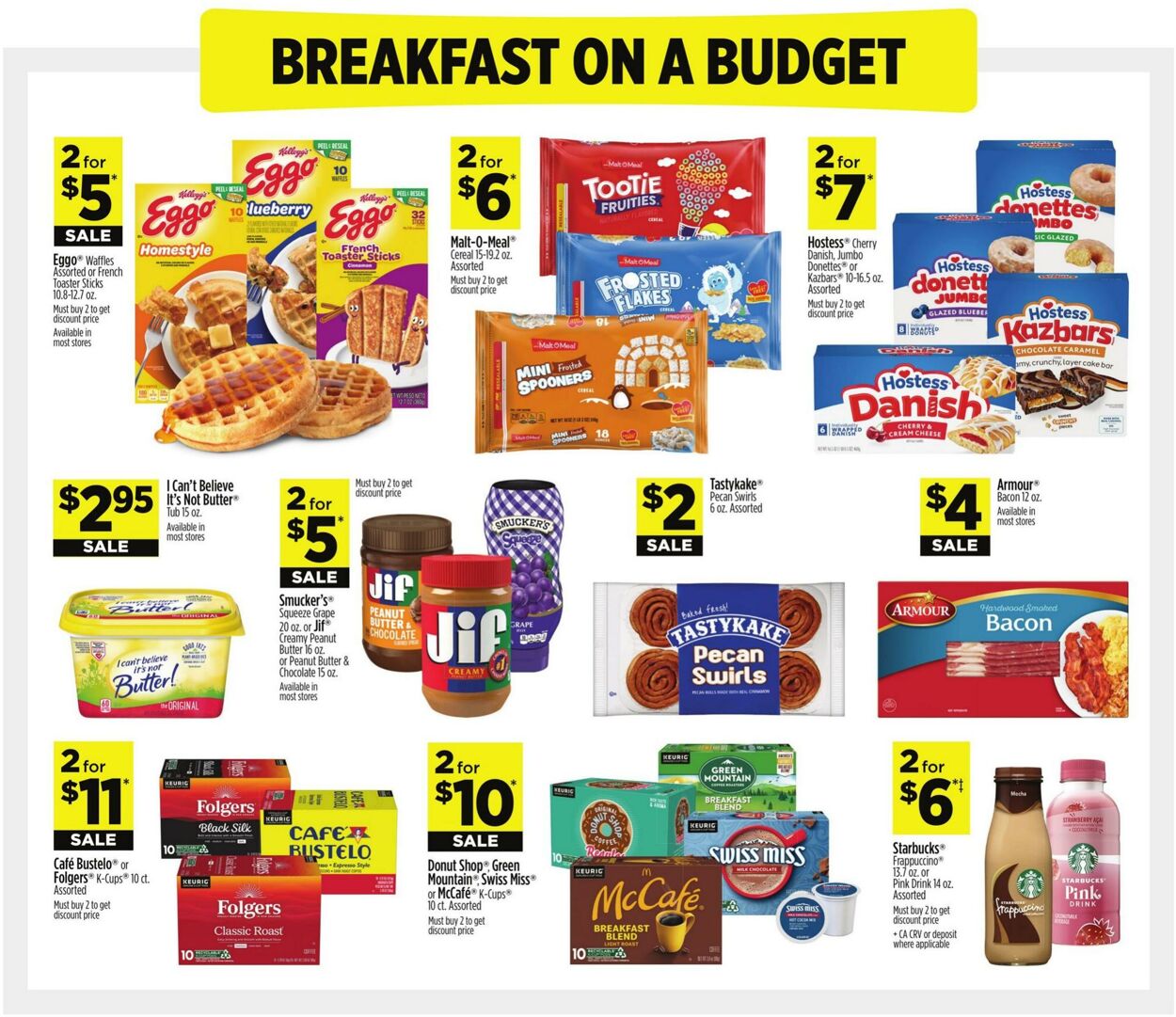 Catalogue Dollar General from 09/28/2025