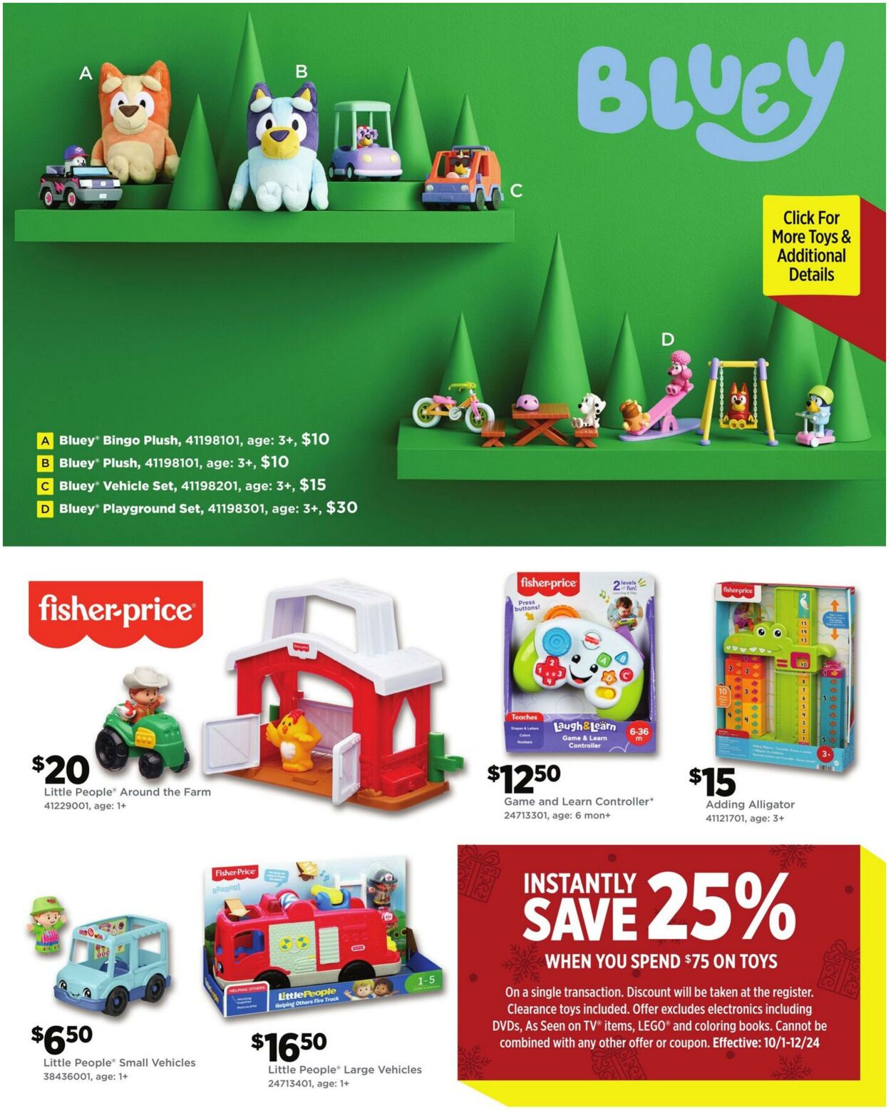 Catalogue Dollar General from 10/19/2025