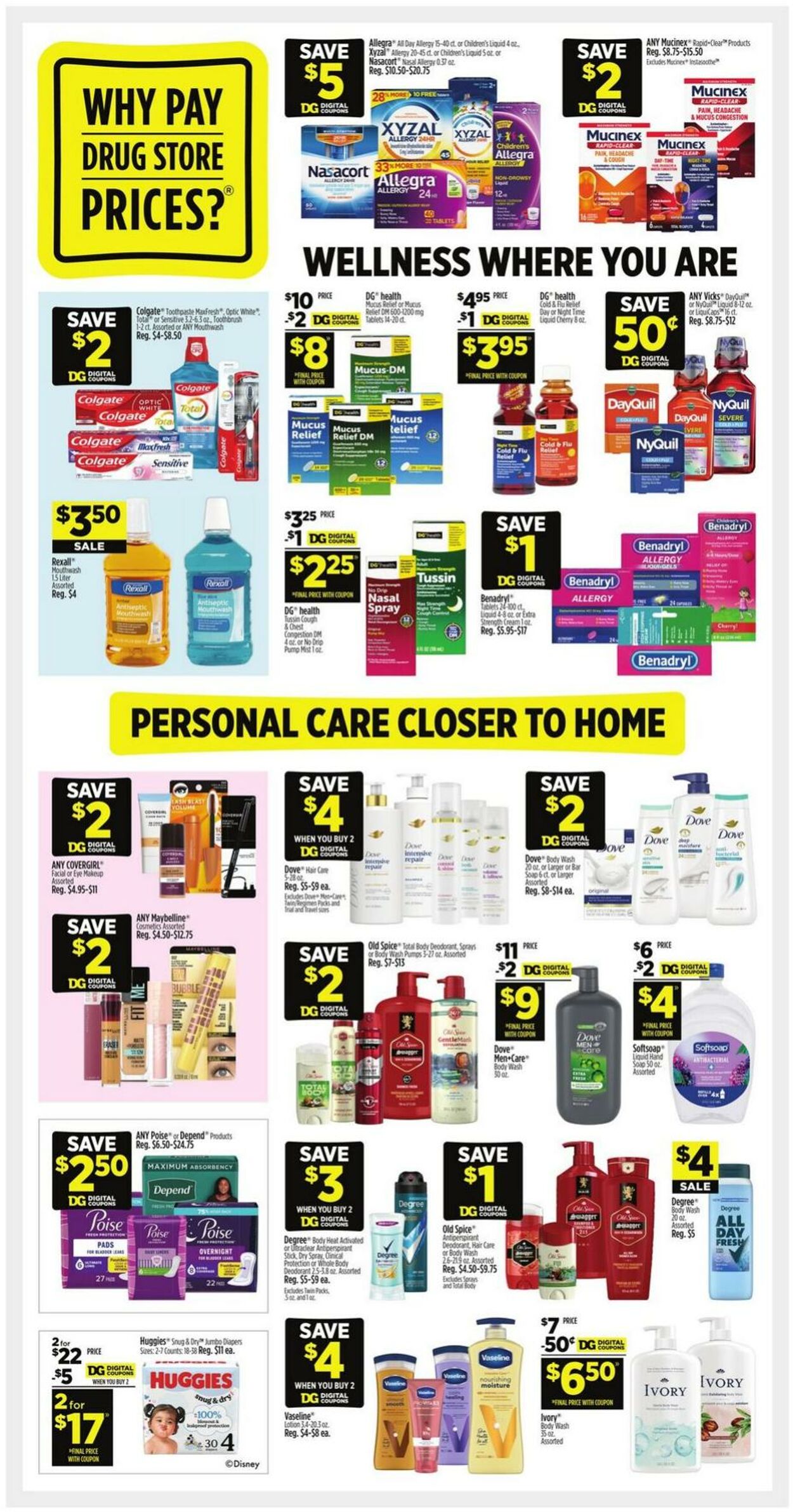 Catalogue Dollar General from 10/19/2025
