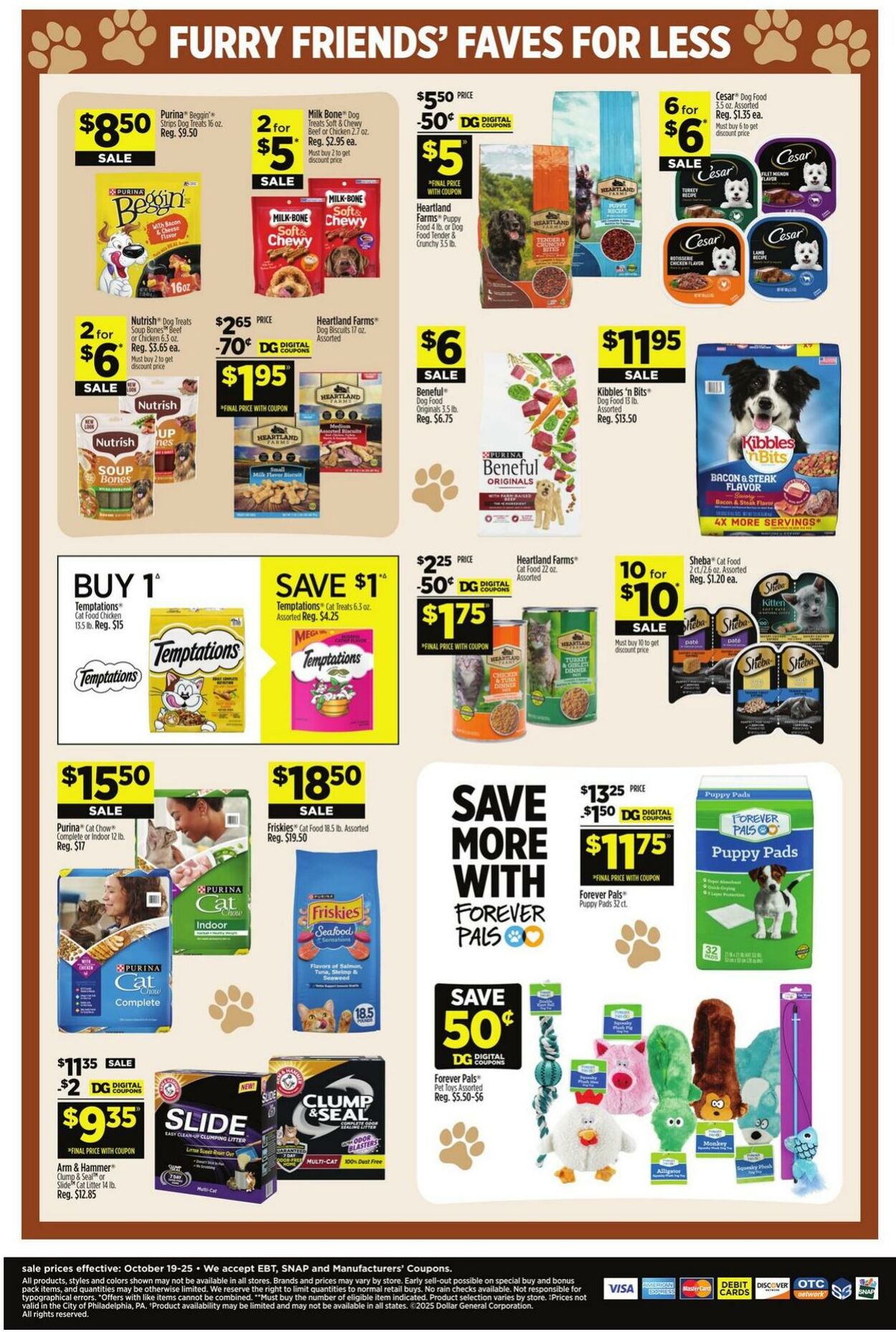 Catalogue Dollar General from 10/19/2025