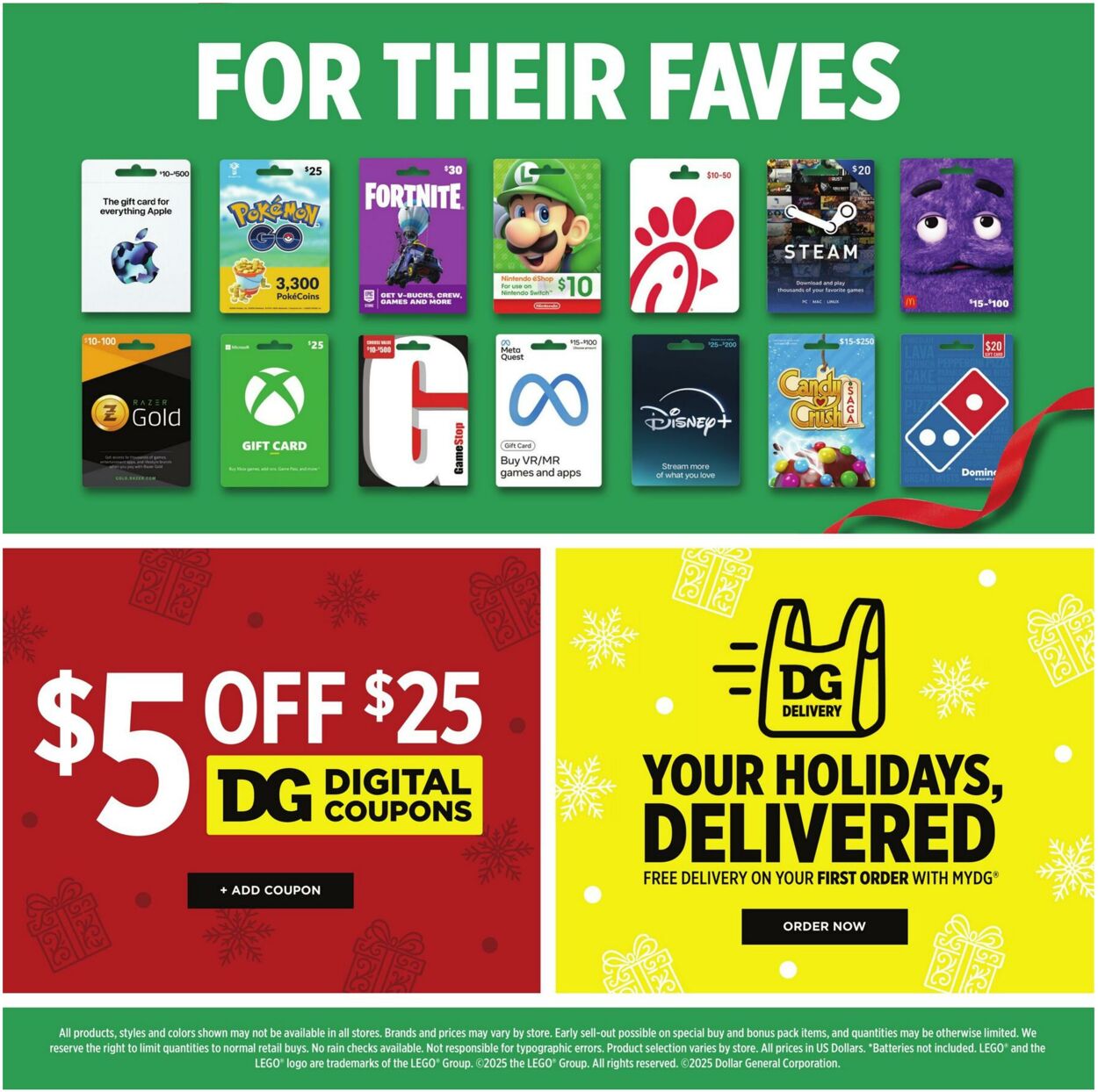 Catalogue Dollar General from 10/19/2025