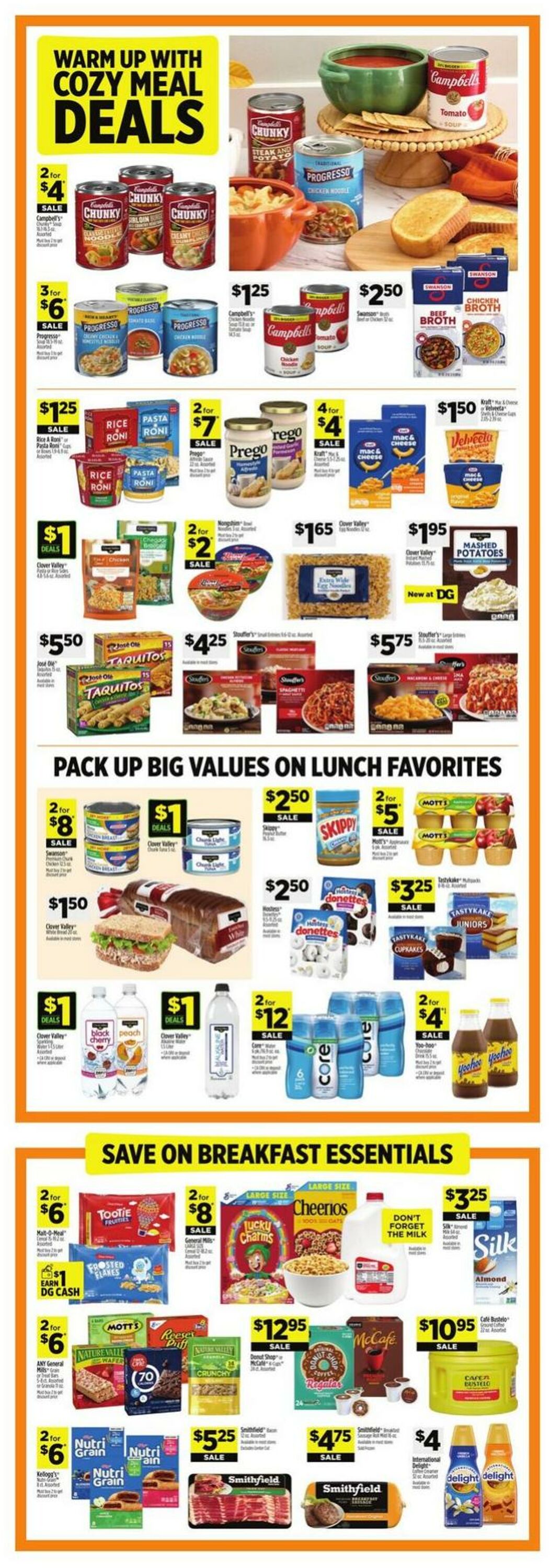 Catalogue Dollar General from 10/26/2025