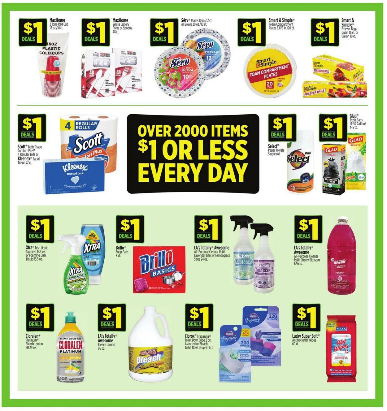 Catalogue Dollar General from 10/26/2025