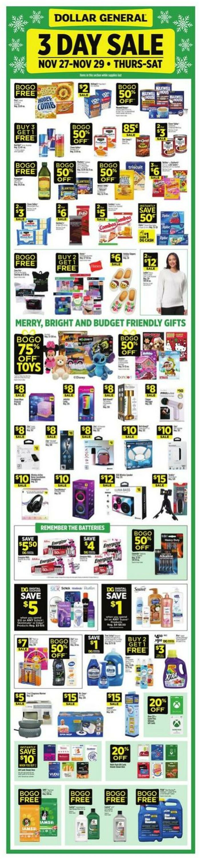 Catalogue Dollar General from 11/23/2025