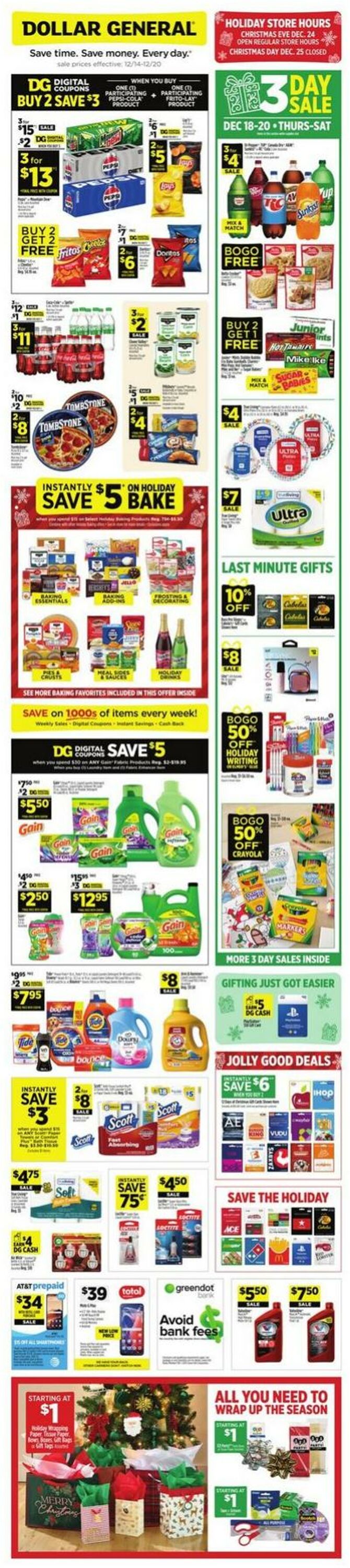 Catalogue Dollar General from 12/14/2025