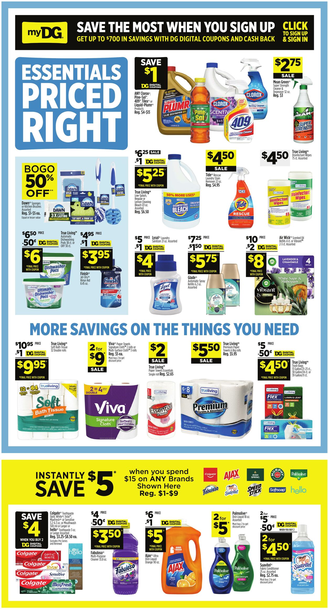 Catalogue Dollar General from 02/22/2026