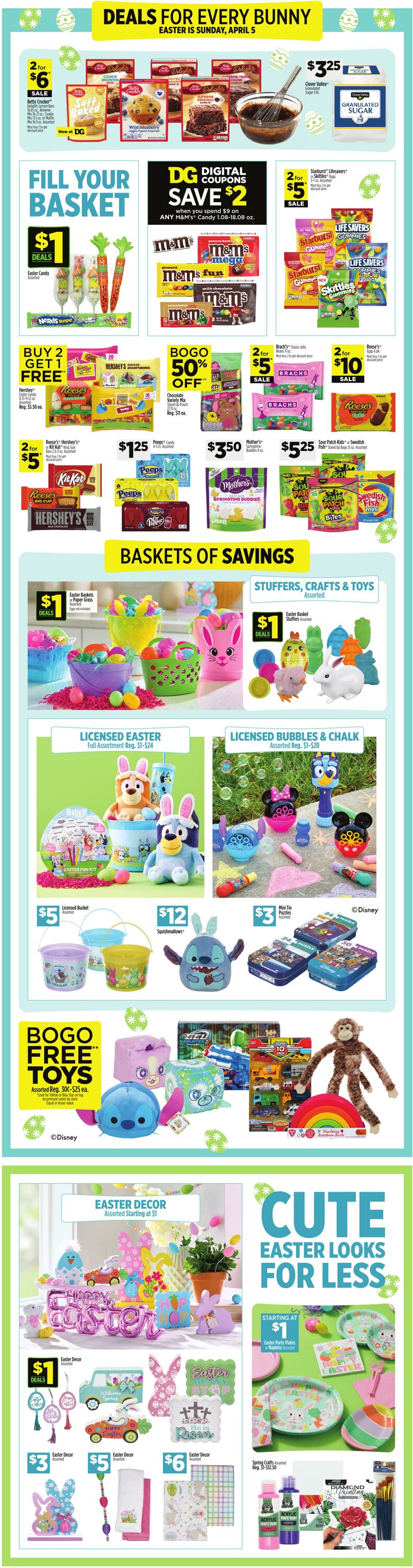 Catalogue Dollar General from 03/08/2026