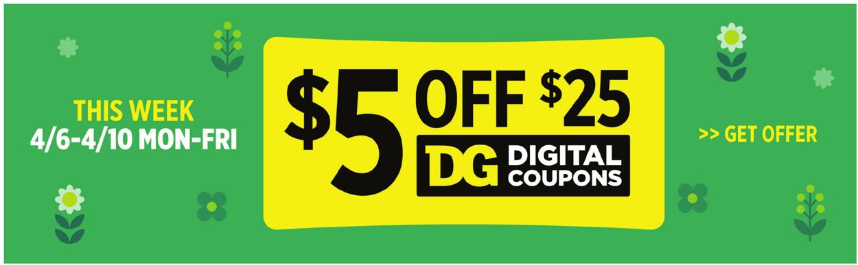 Catalogue Dollar General from 04/05/2026