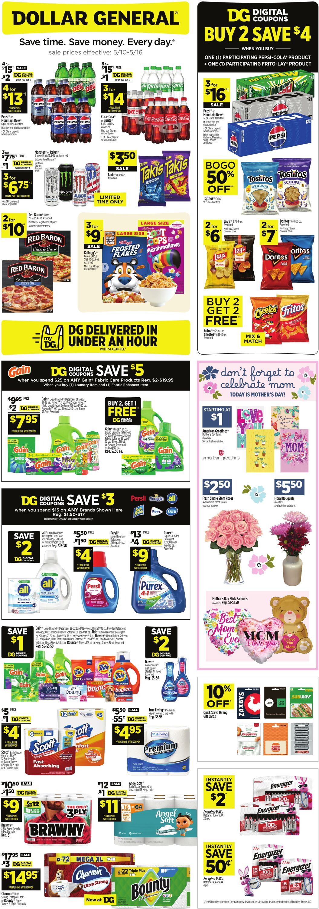 Catalogue Dollar General from 05/10/2026