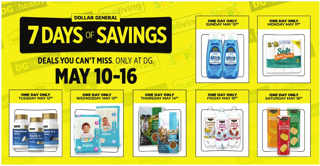 Catalogue Dollar General from 05/10/2026