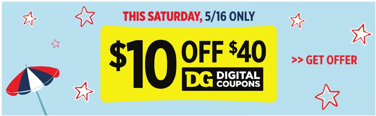 Catalogue Dollar General from 05/10/2026