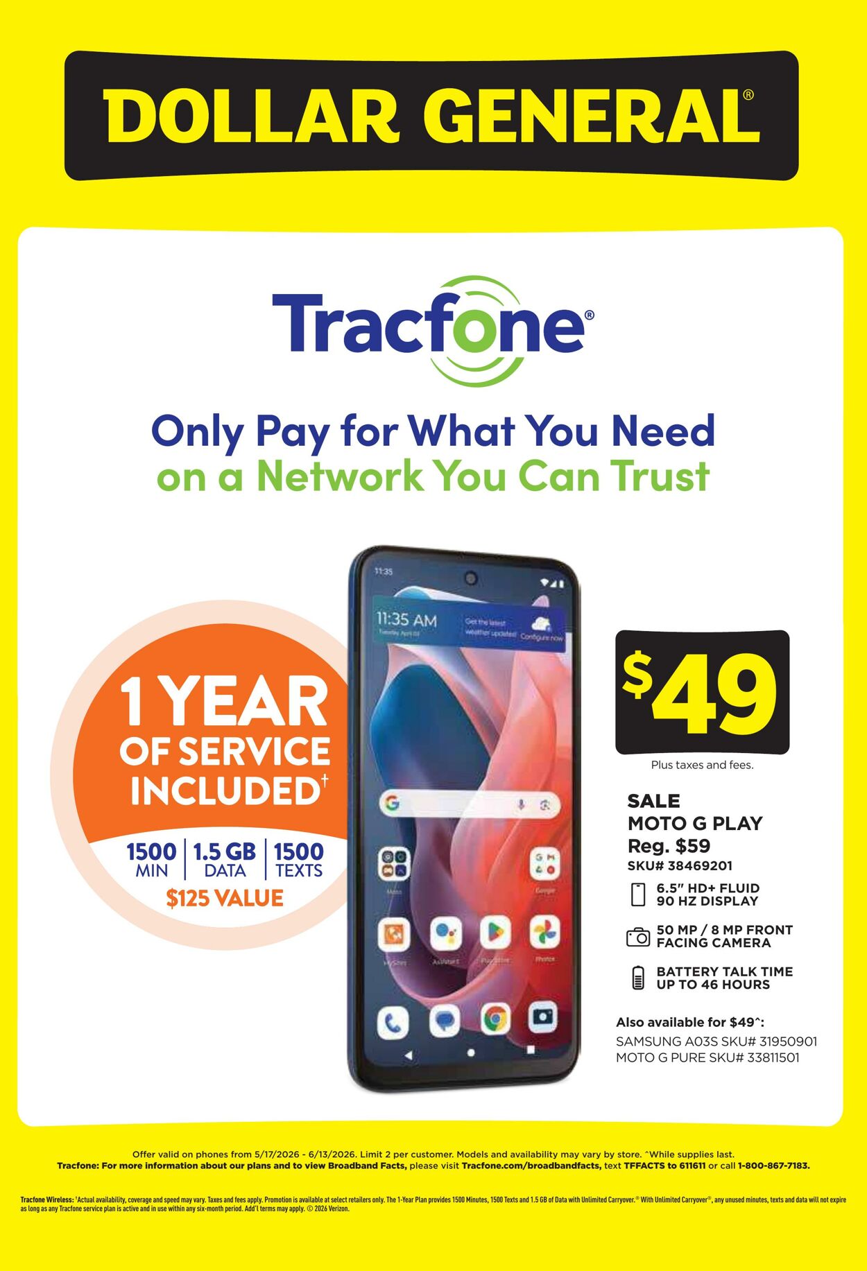 Catalogue Dollar General from 05/17/2026