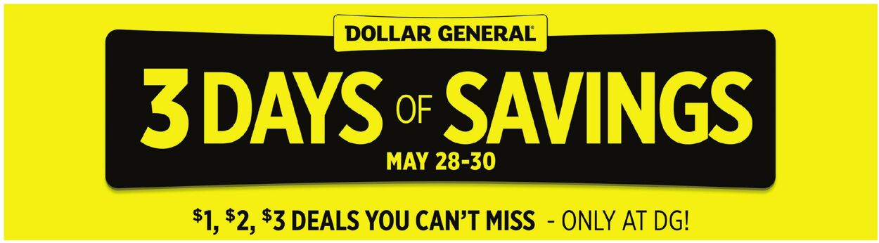 Catalogue Dollar General from 05/24/2026