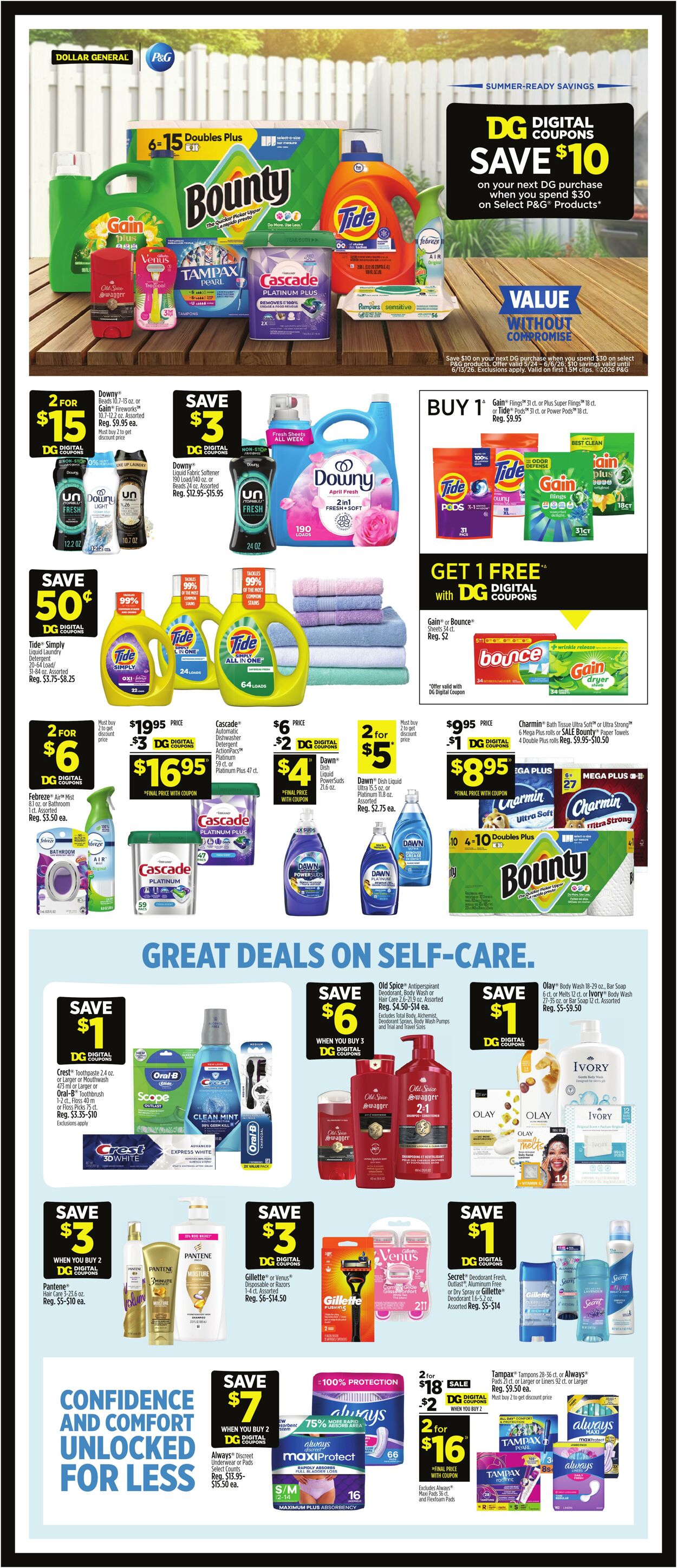 Catalogue Dollar General from 05/24/2026