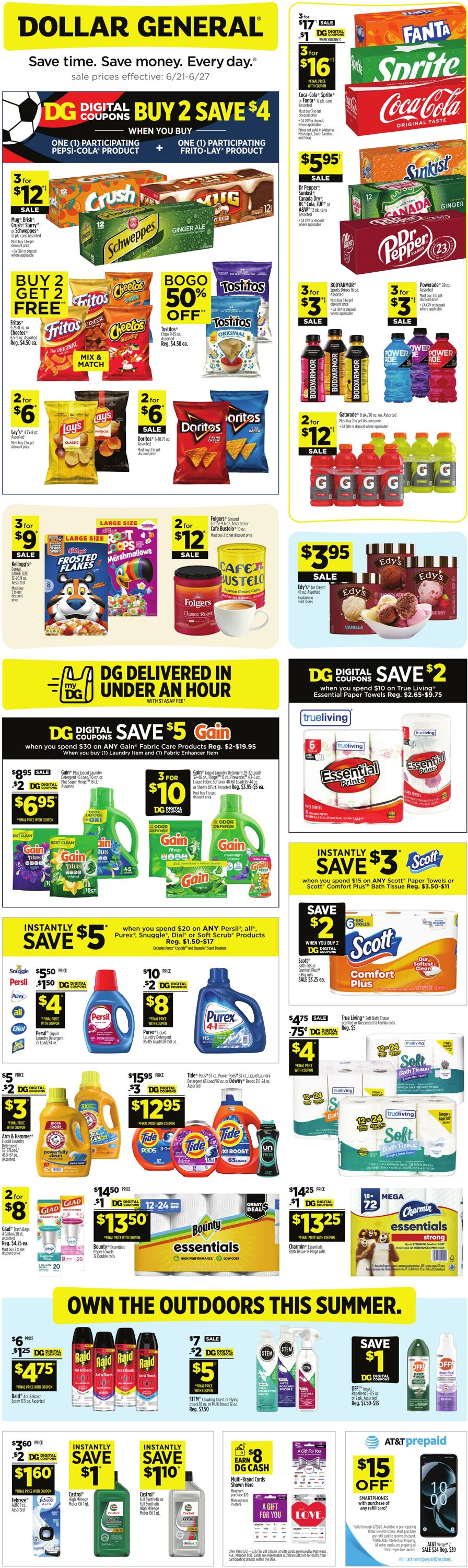 Catalogue Dollar General from 06/21/2026