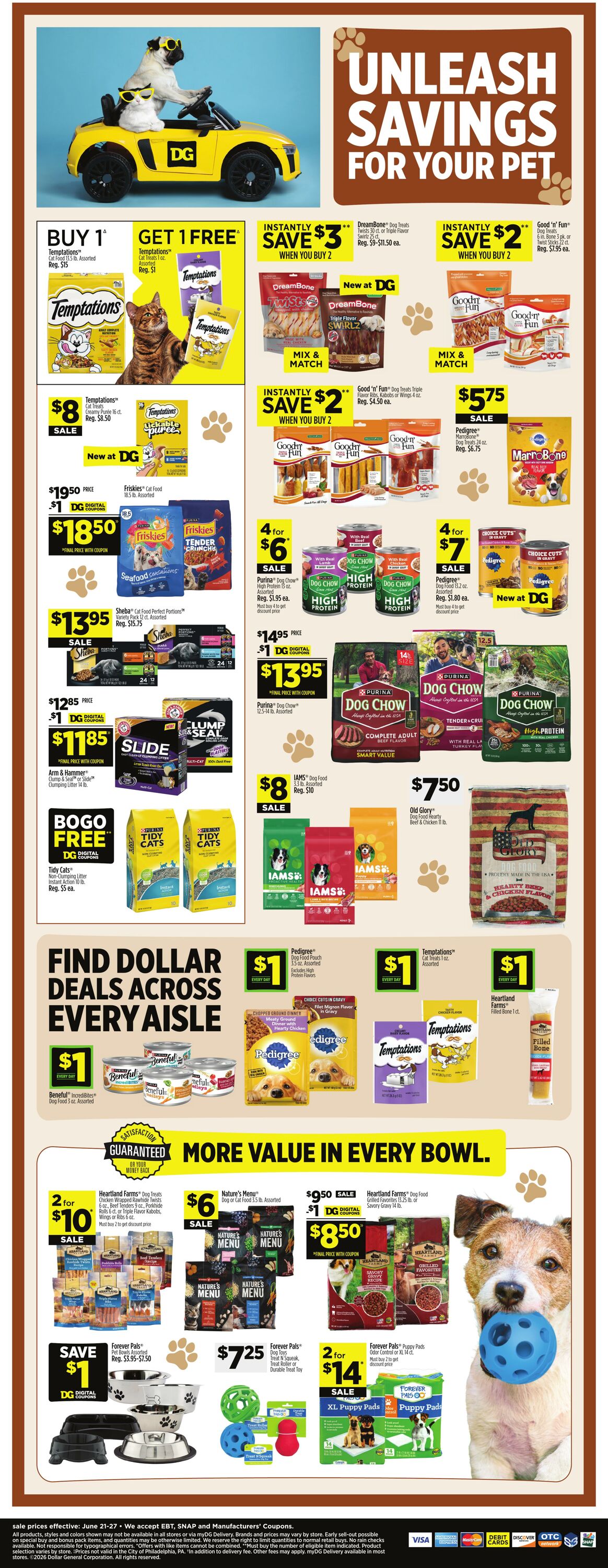 Catalogue Dollar General from 06/21/2026