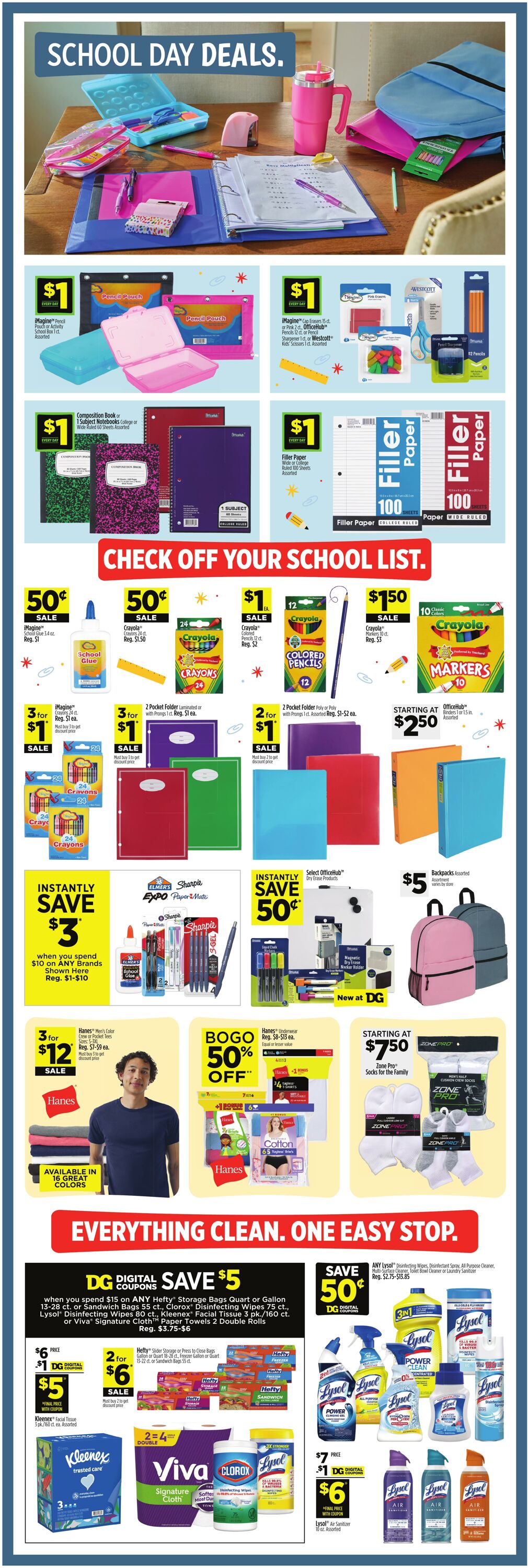Catalogue Dollar General from 07/12/2026
