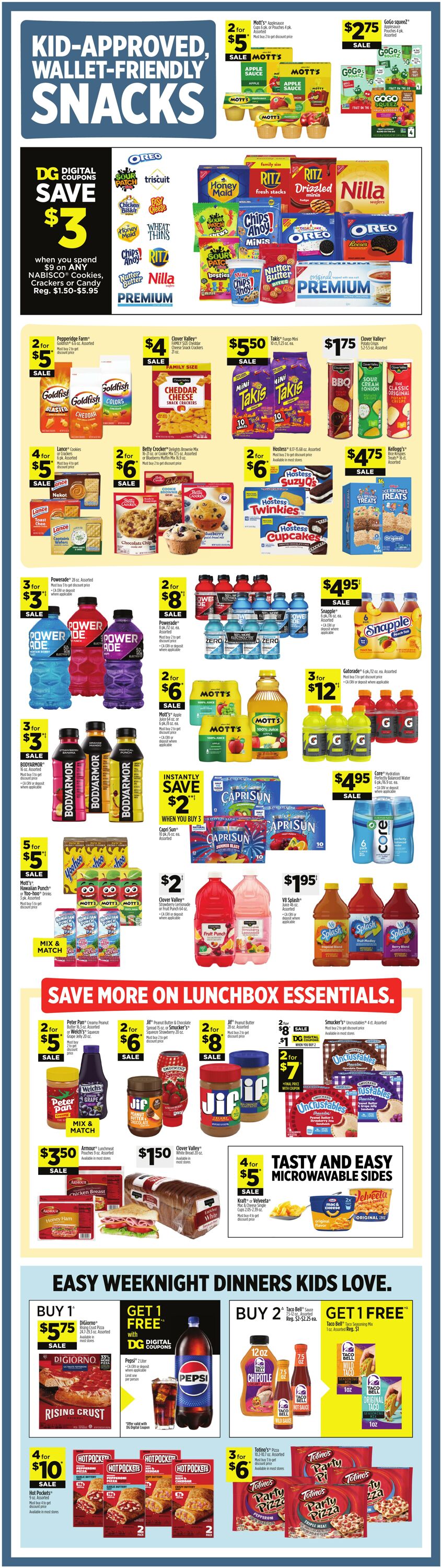 Catalogue Dollar General from 07/19/2026