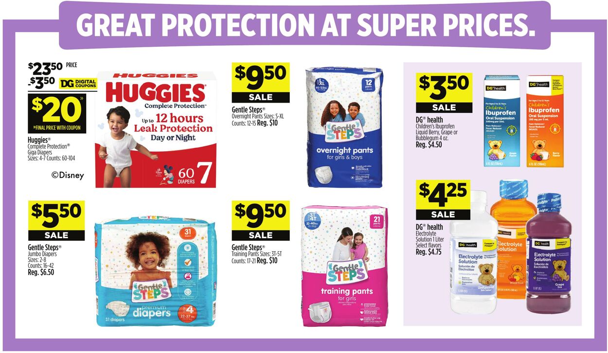 Catalogue Dollar General from 07/19/2026