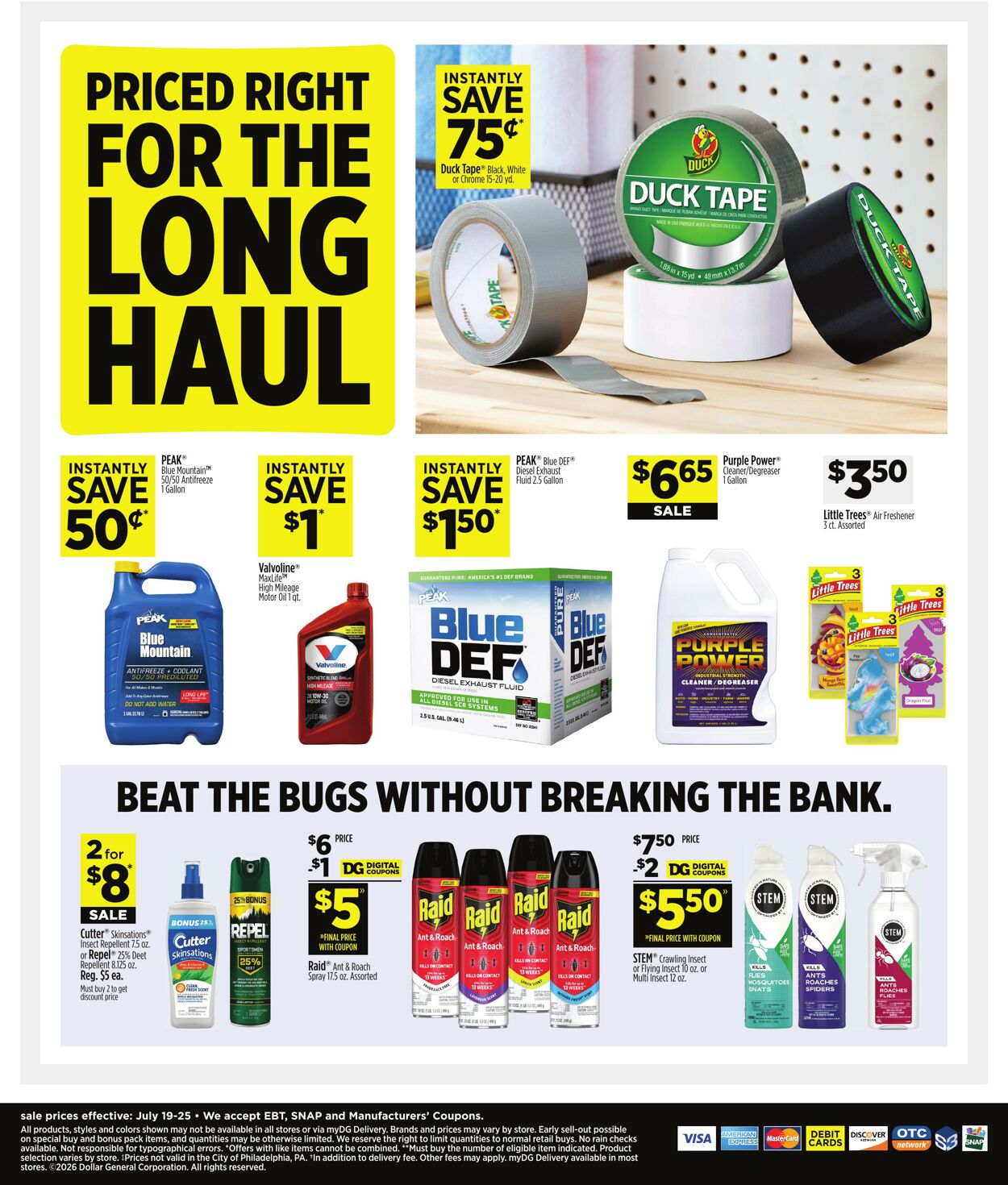 Catalogue Dollar General from 07/19/2026