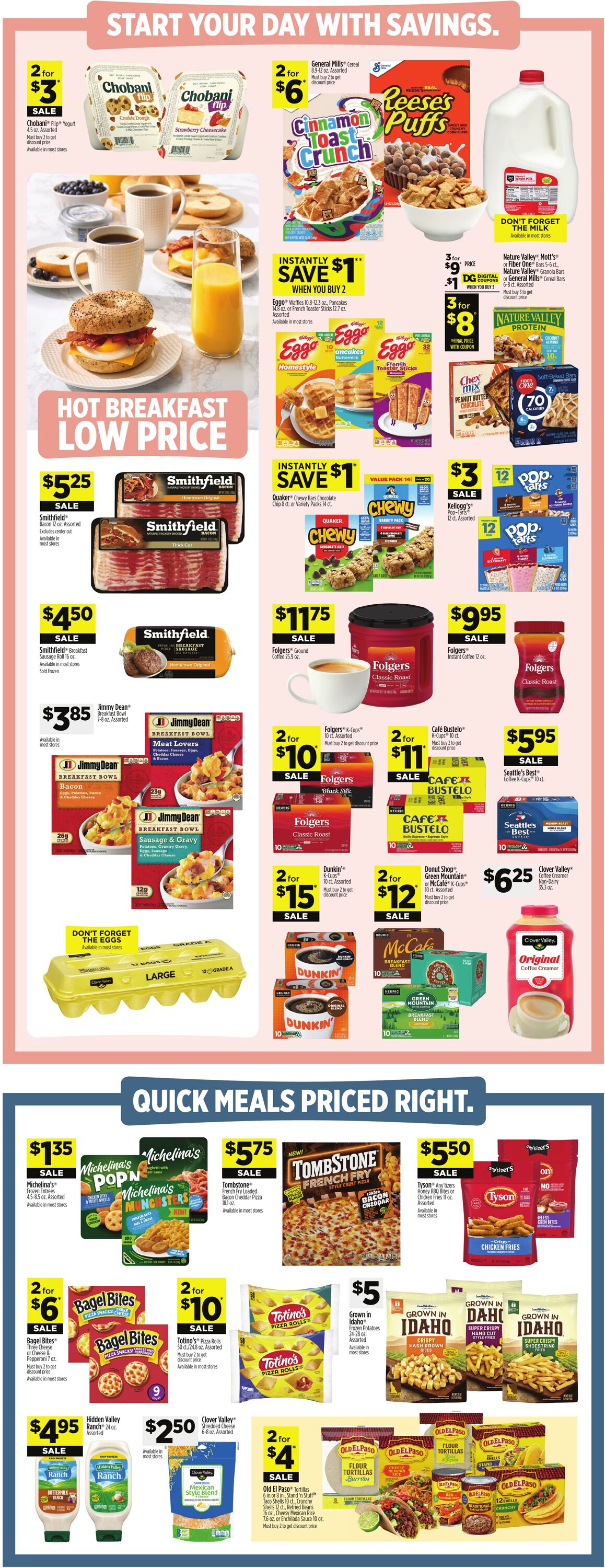 Catalogue Dollar General from 07/26/2026