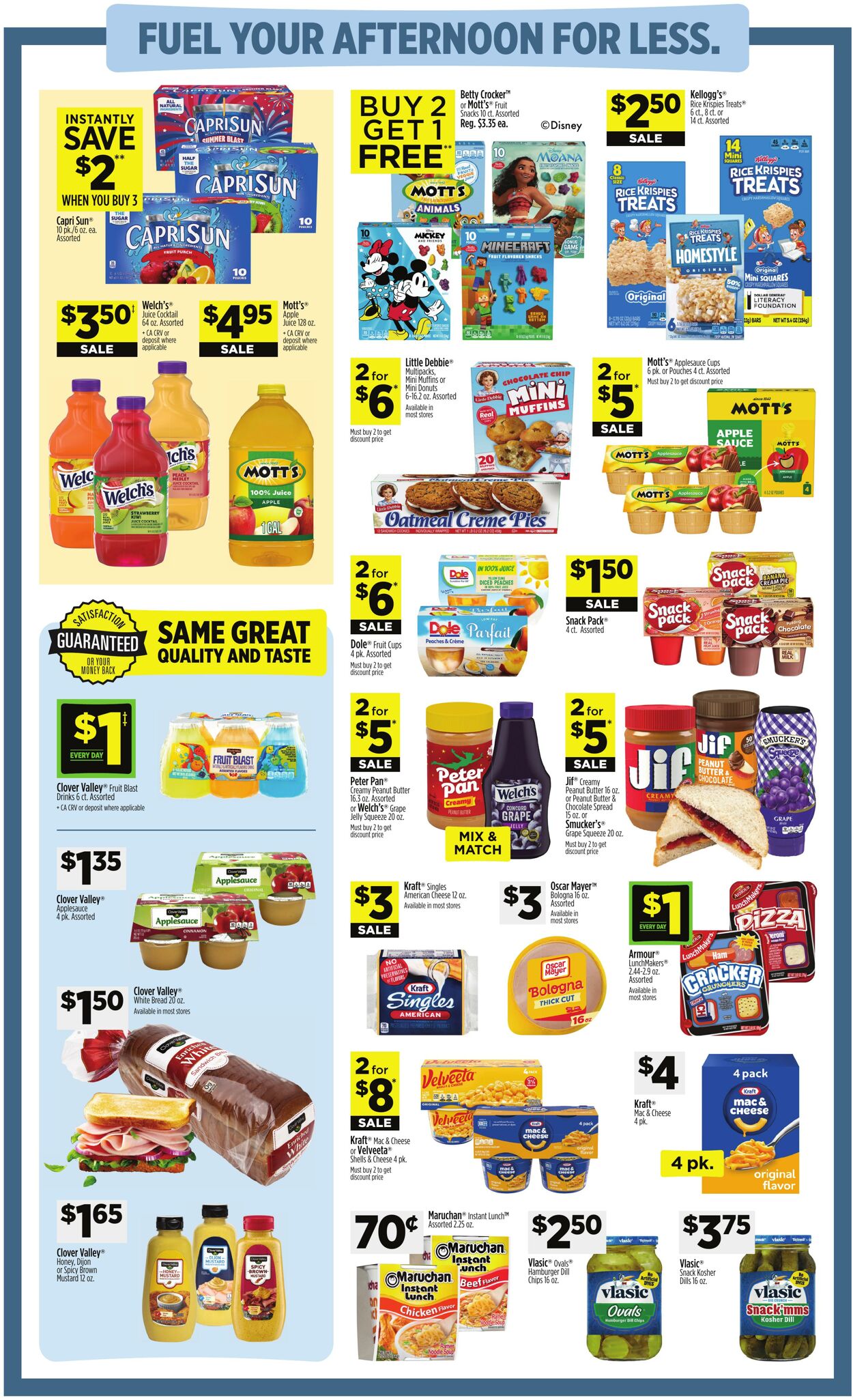 Catalogue Dollar General from 07/26/2026
