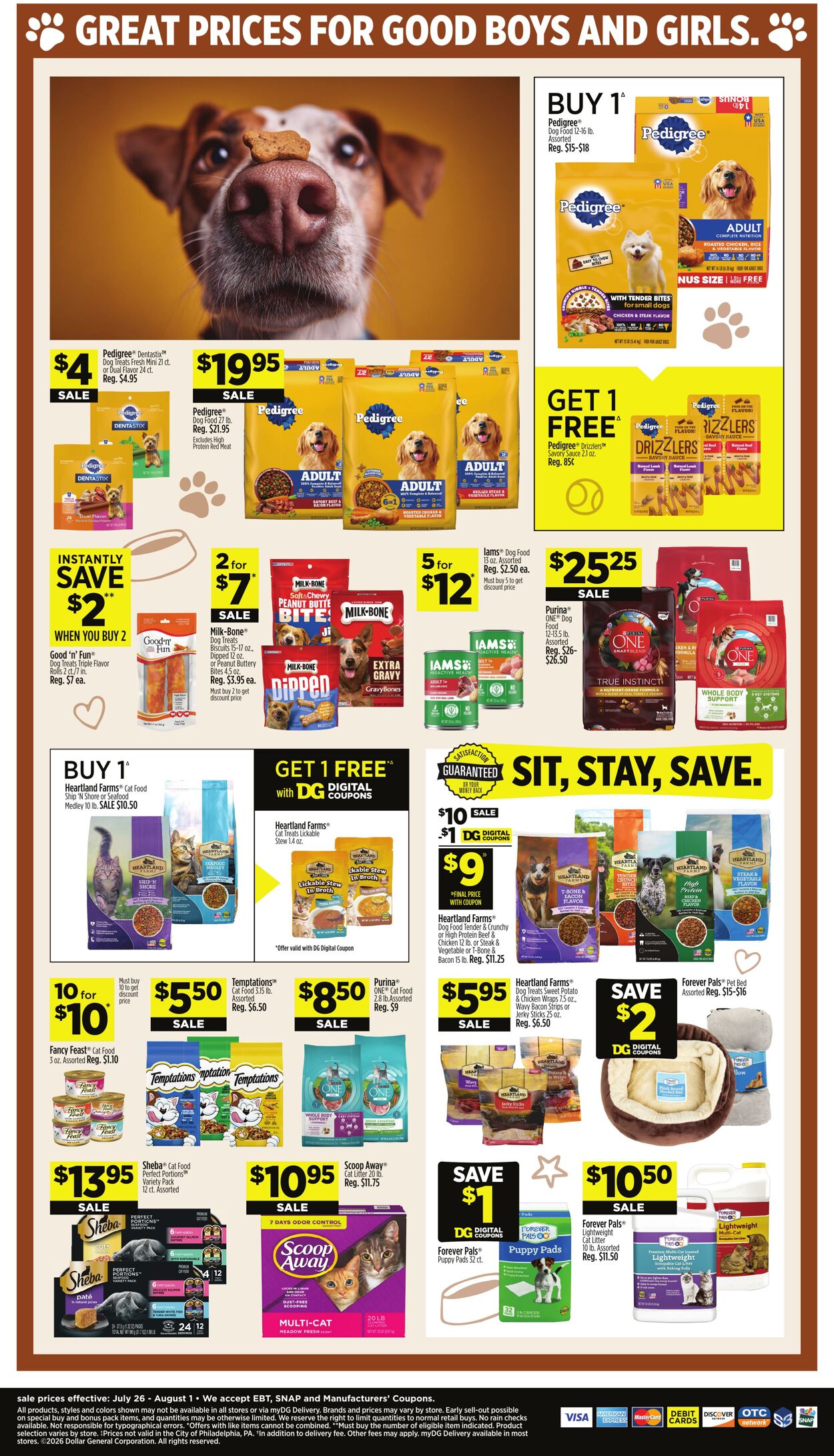 Catalogue Dollar General from 07/26/2026