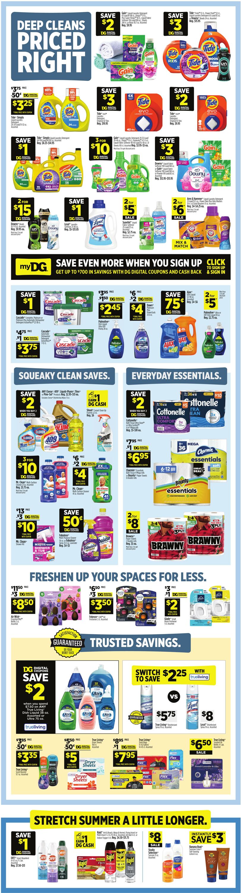 Catalogue Dollar General from 08/09/2026