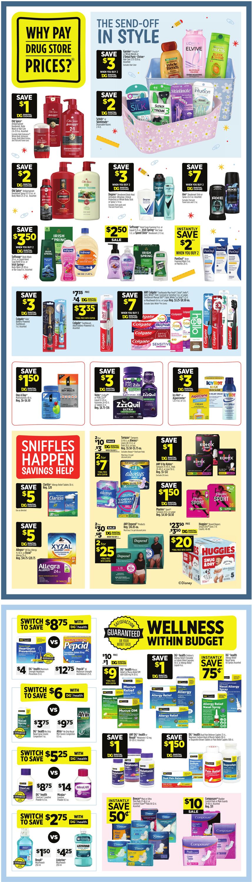 Catalogue Dollar General from 08/09/2026