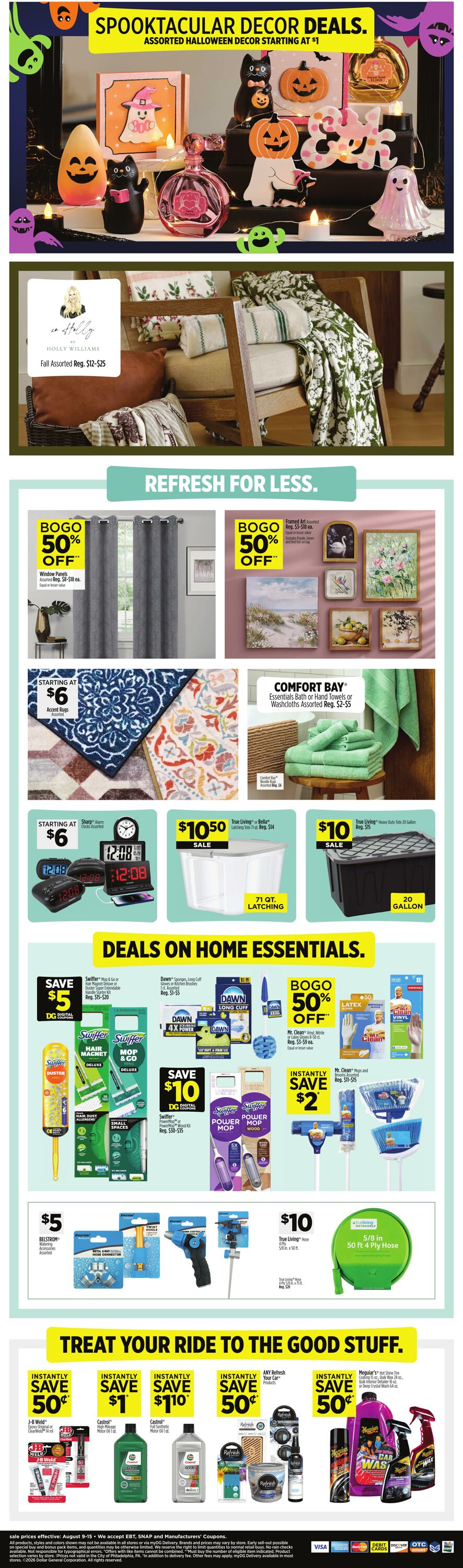 Catalogue Dollar General from 08/09/2026