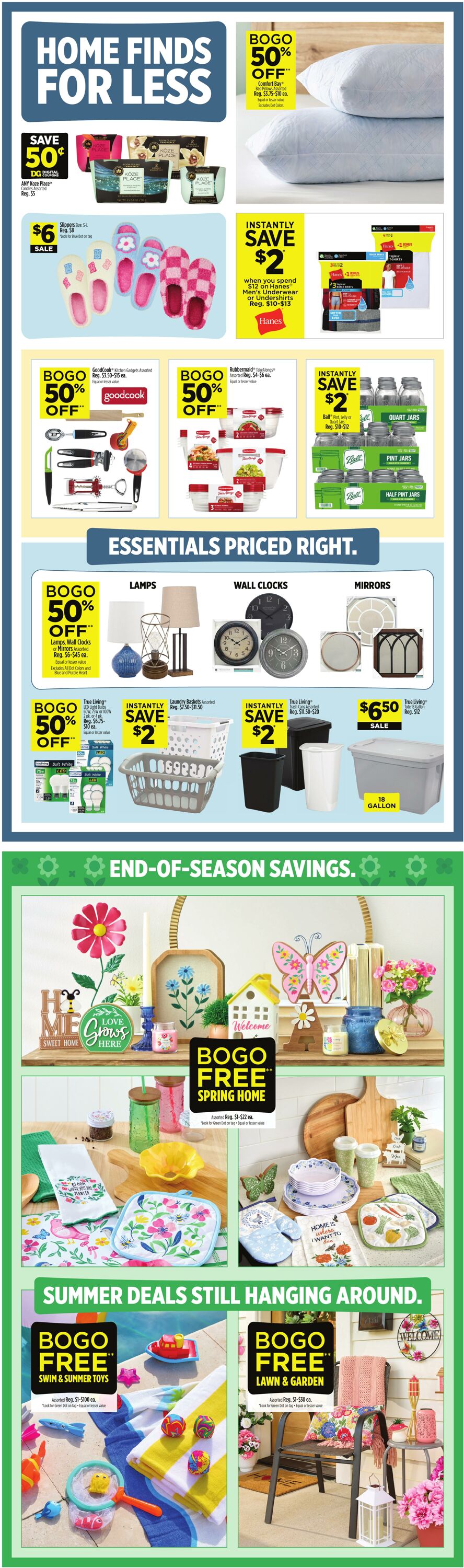 Catalogue Dollar General from 08/16/2026