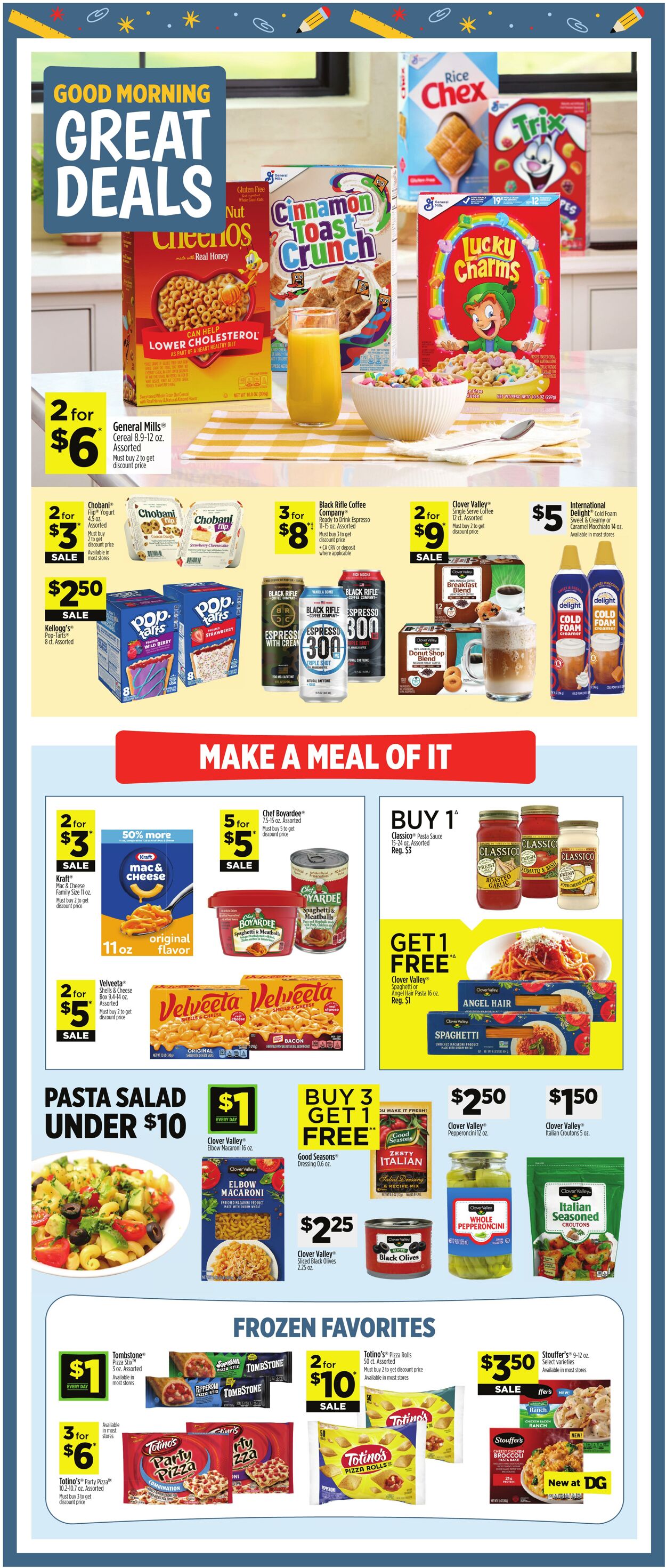 Catalogue Dollar General from 08/23/2026