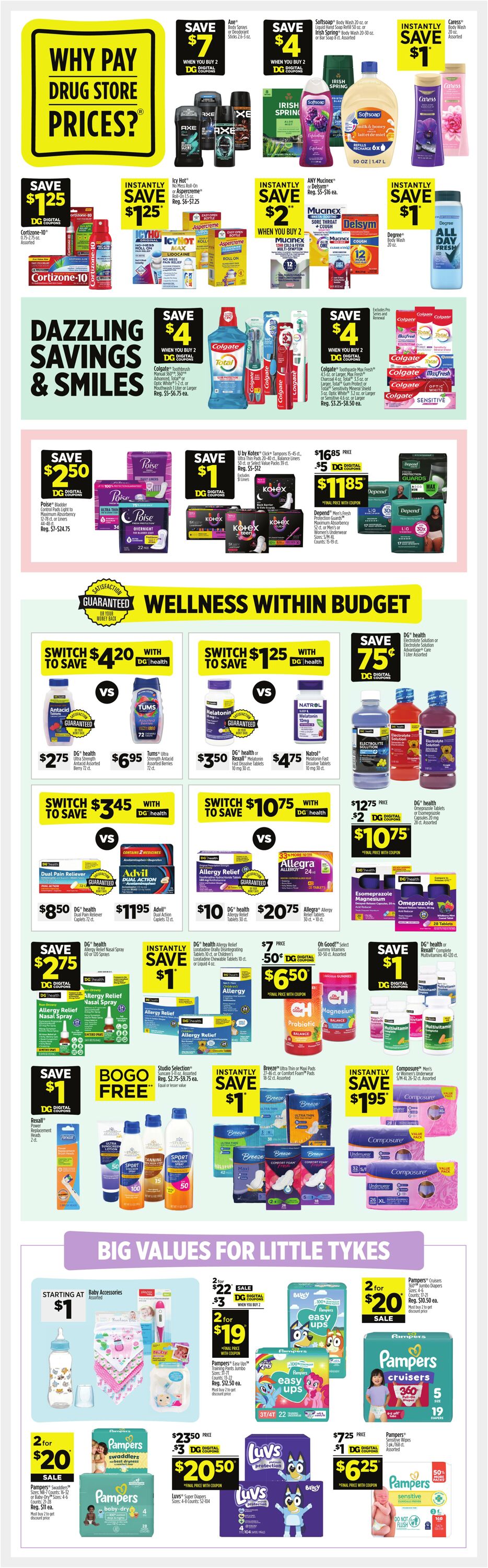 Catalogue Dollar General from 08/30/2026