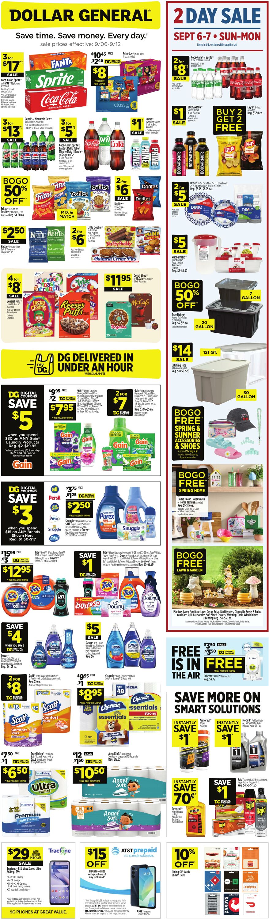 Catalogue Dollar General from 09/06/2026