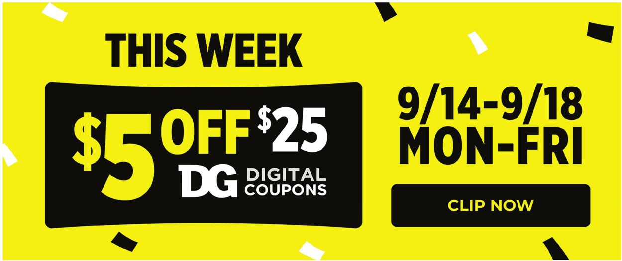 Catalogue Dollar General from 09/13/2026