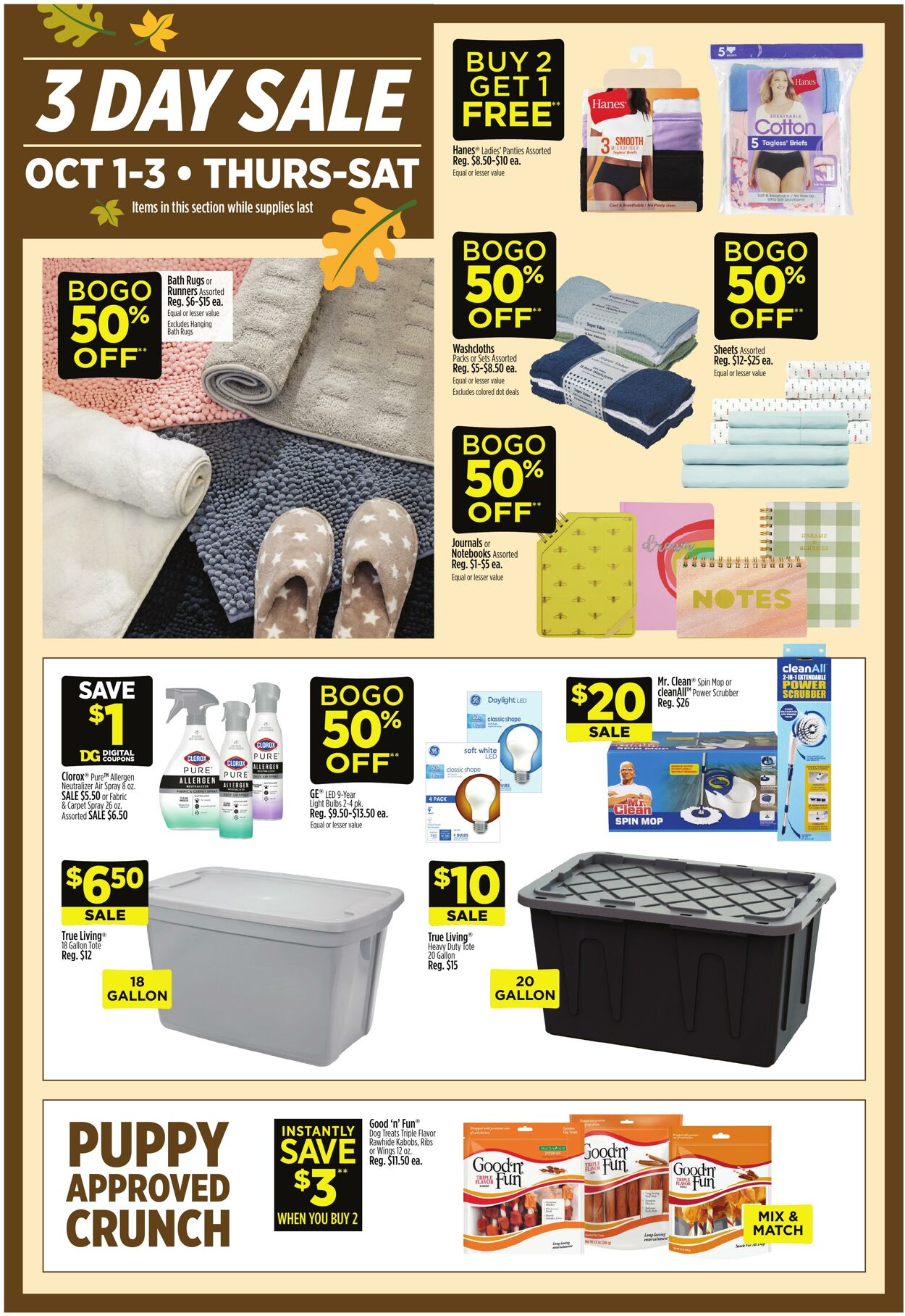 Catalogue Dollar General from 09/27/2026