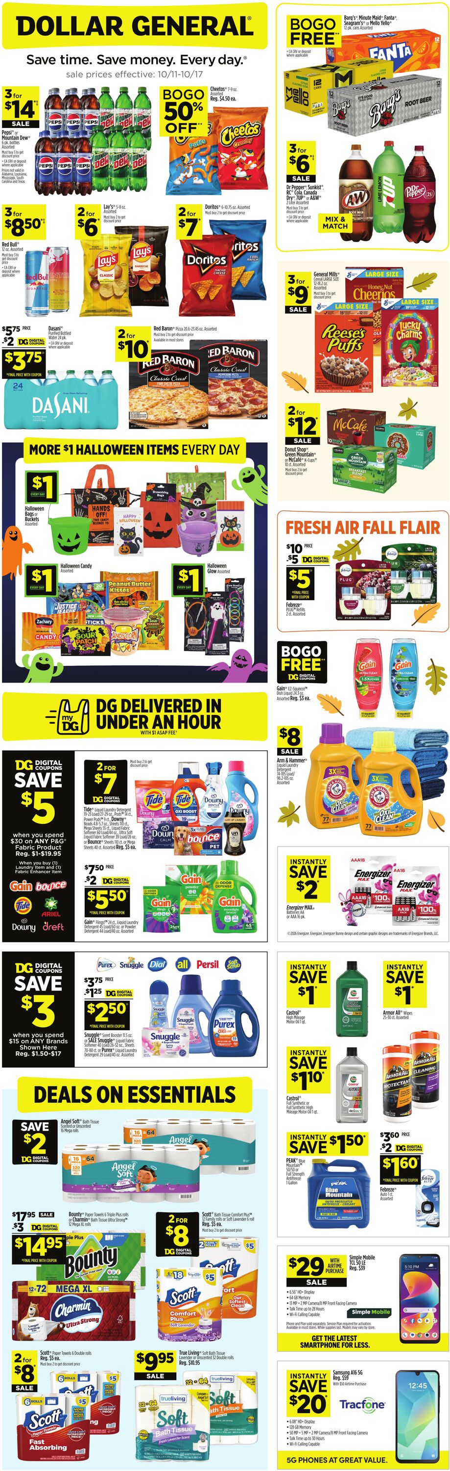 Catalogue Dollar General from 10/11/2026