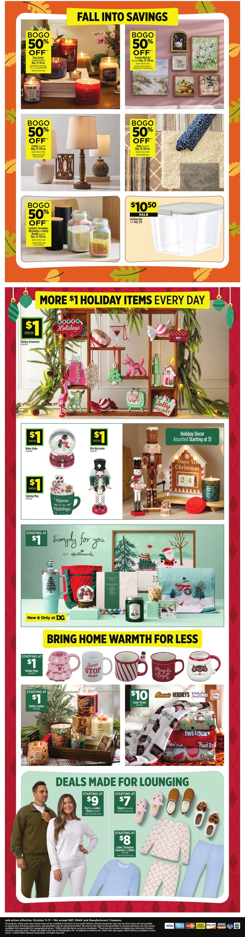 Catalogue Dollar General from 10/11/2026