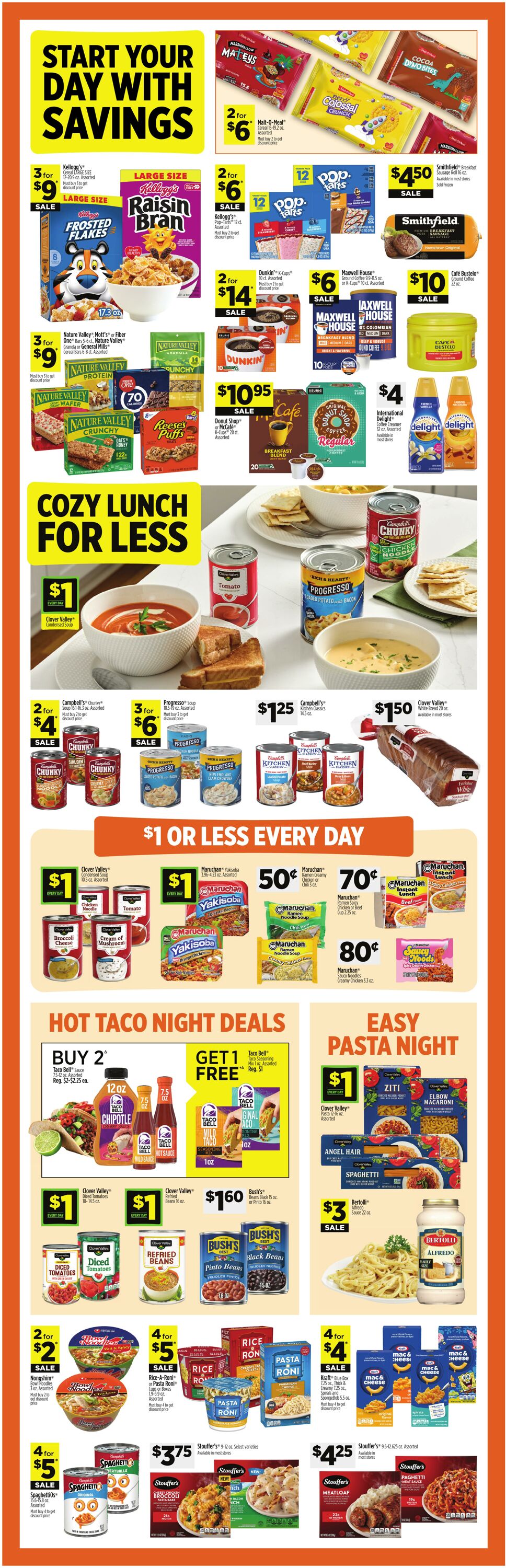 Catalogue Dollar General from 10/25/2026