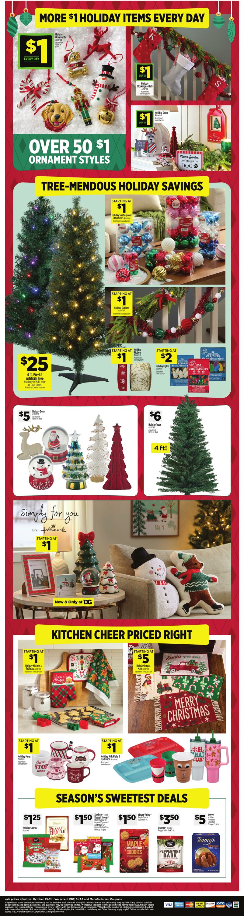 Catalogue Dollar General from 10/25/2026